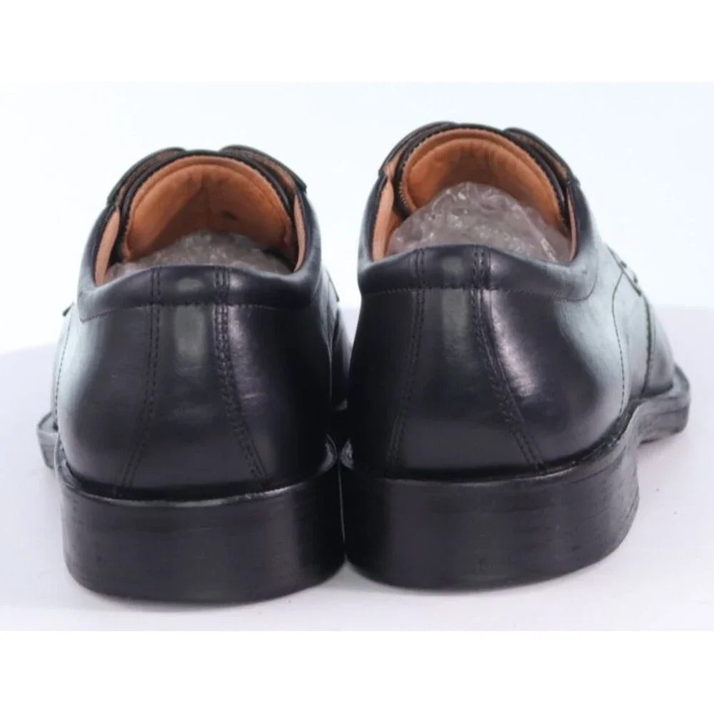 ECCO Men's Wingtip Comfort Dress Shoes Size EU 43 US 9-9.5 Leather Black